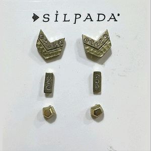 Silpada KR Glitzy Bits Earring Trio